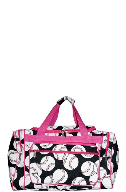 Printed Duffle Bag-SKQ417/H/PK